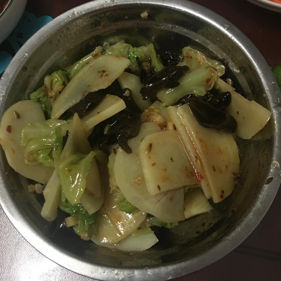 辣串土豆片（图片有些……）