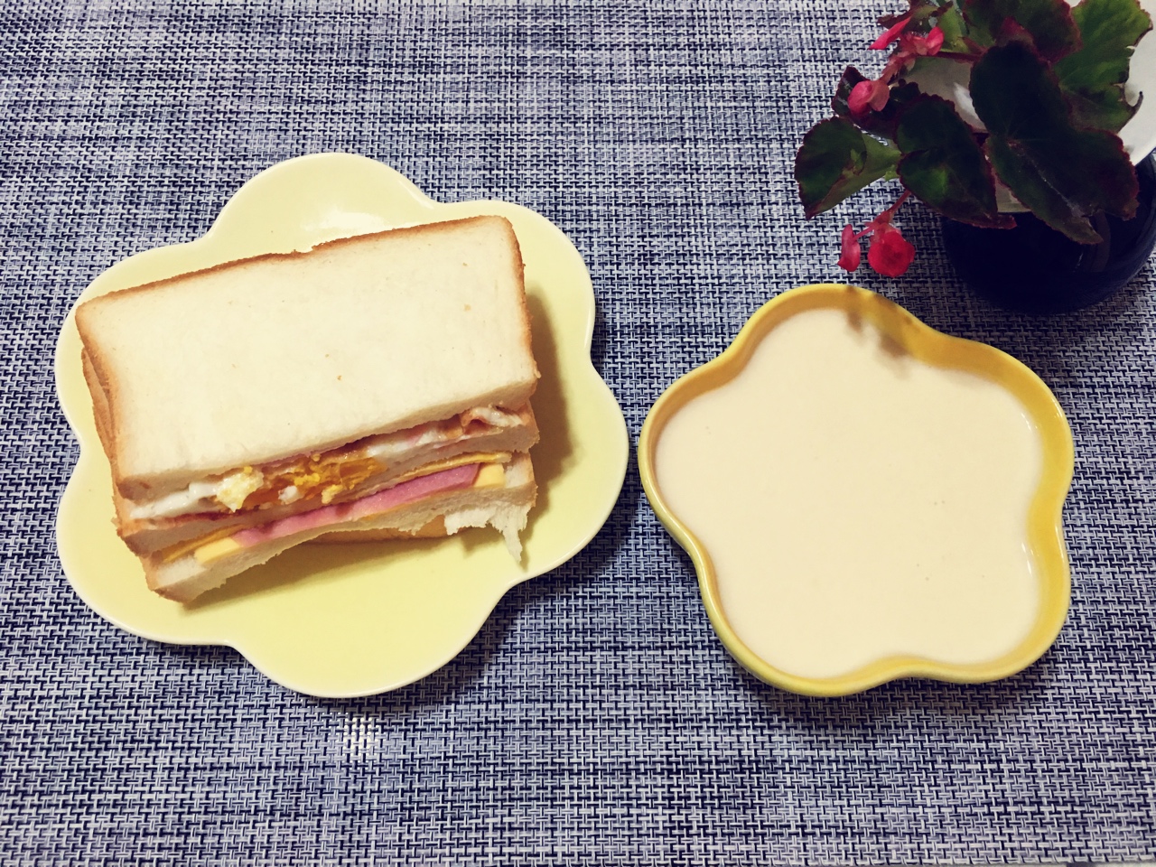 超简易早餐之三明治