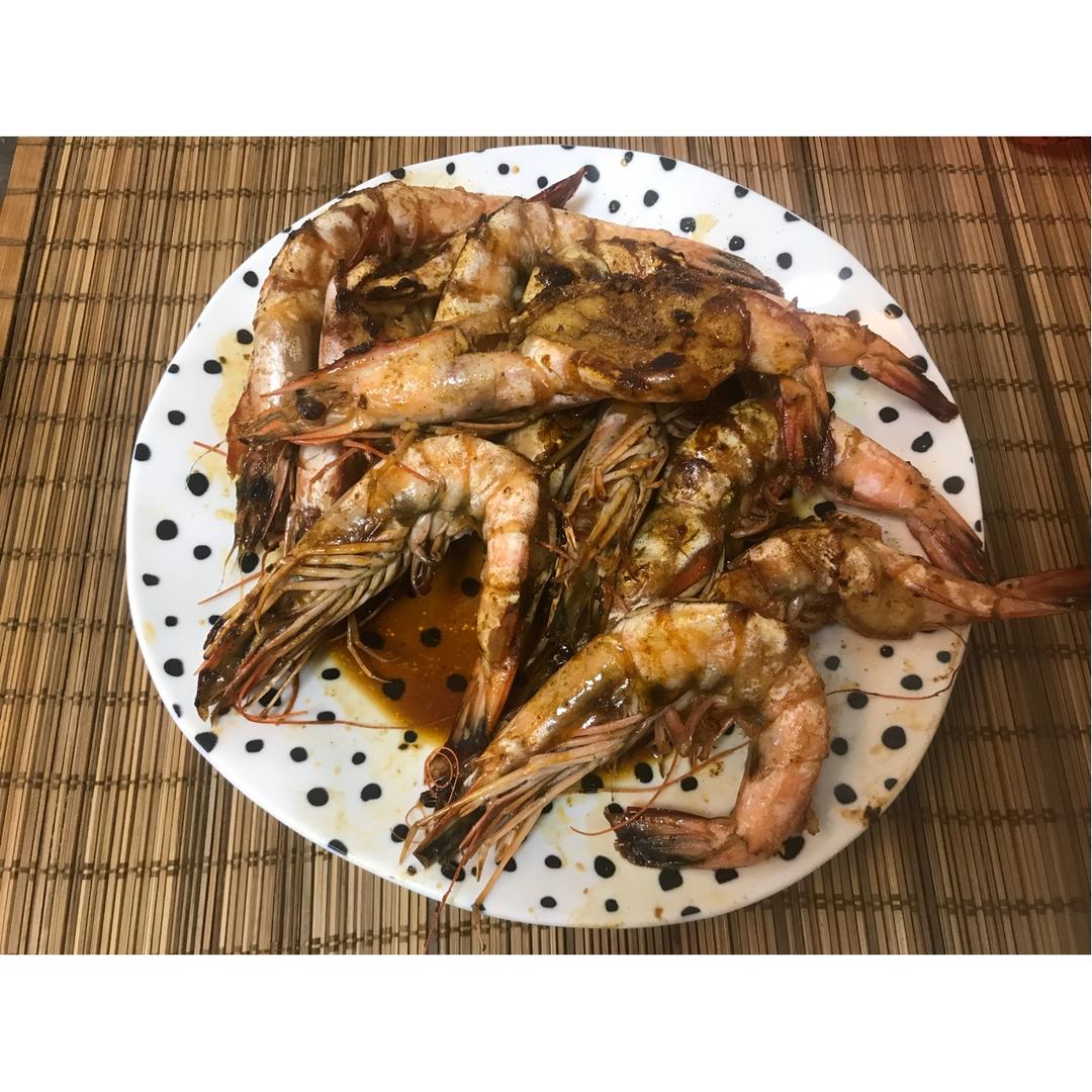 牛油煎大虾