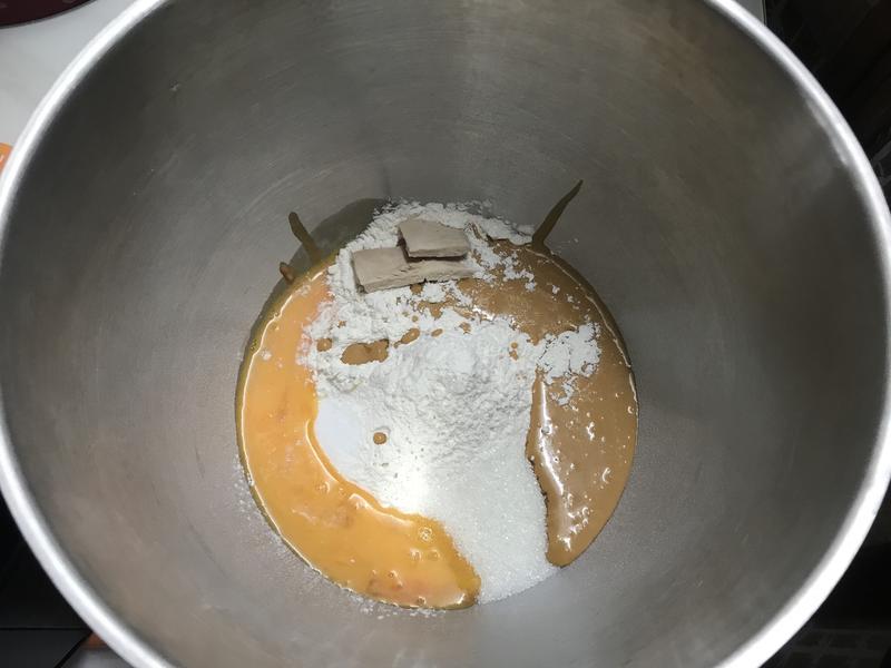 纯奶手撕吐司的做法 步骤1