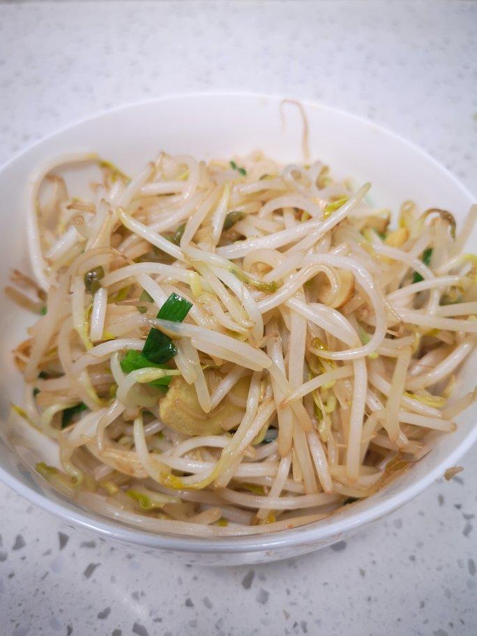 清炒豆芽