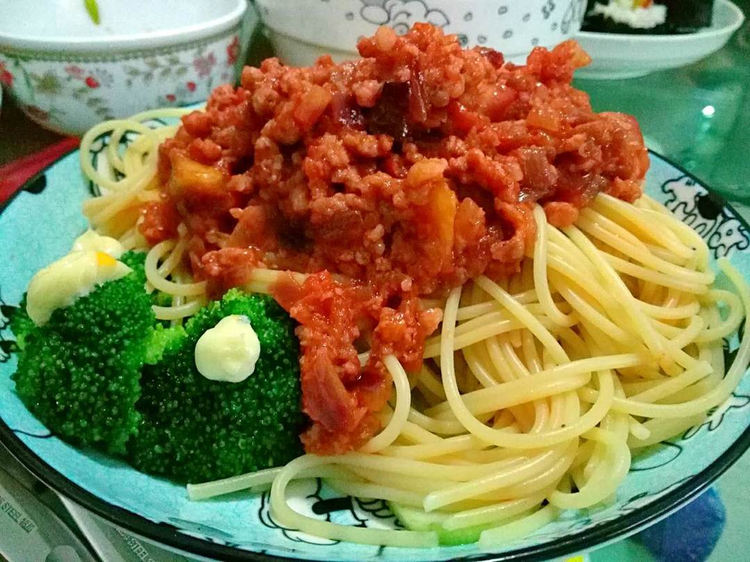 番茄肉酱意大利面