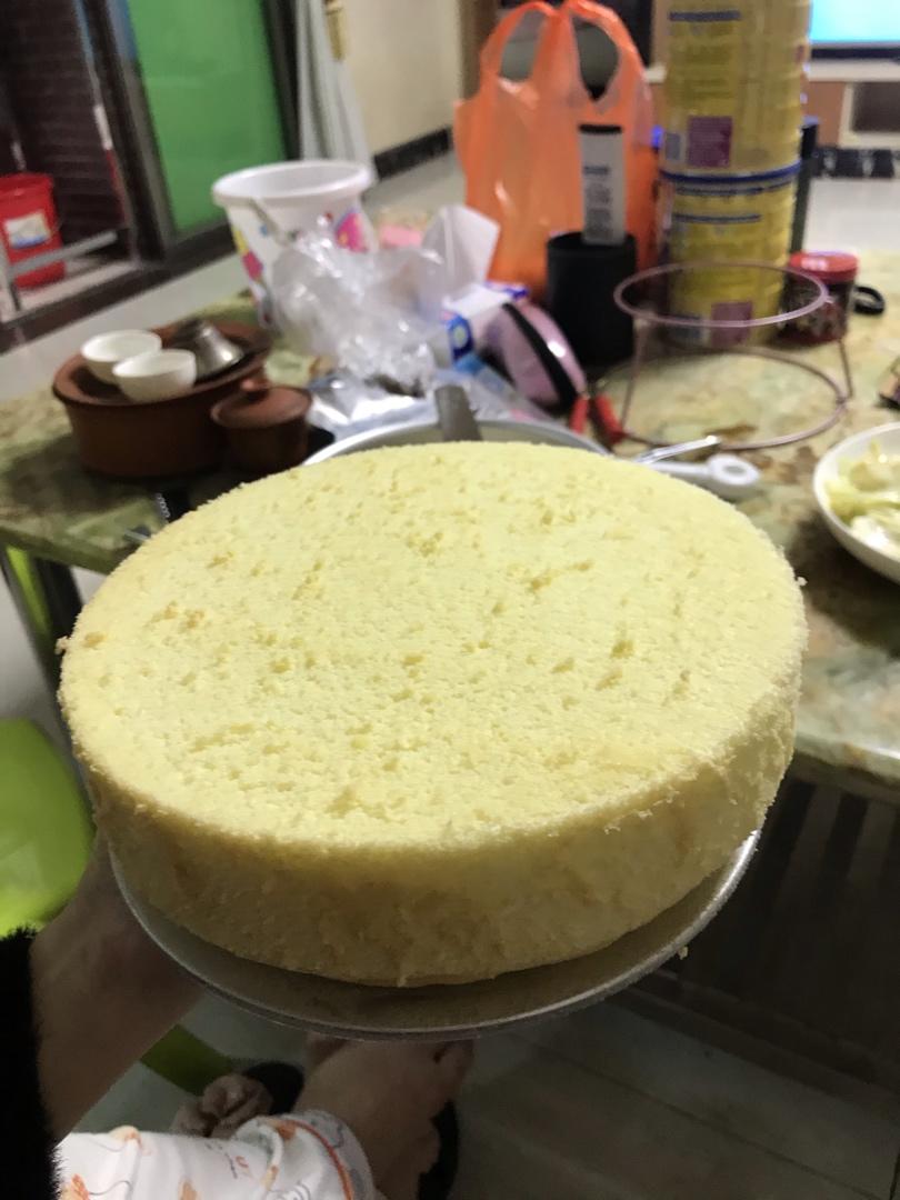 八寸戚风蛋糕