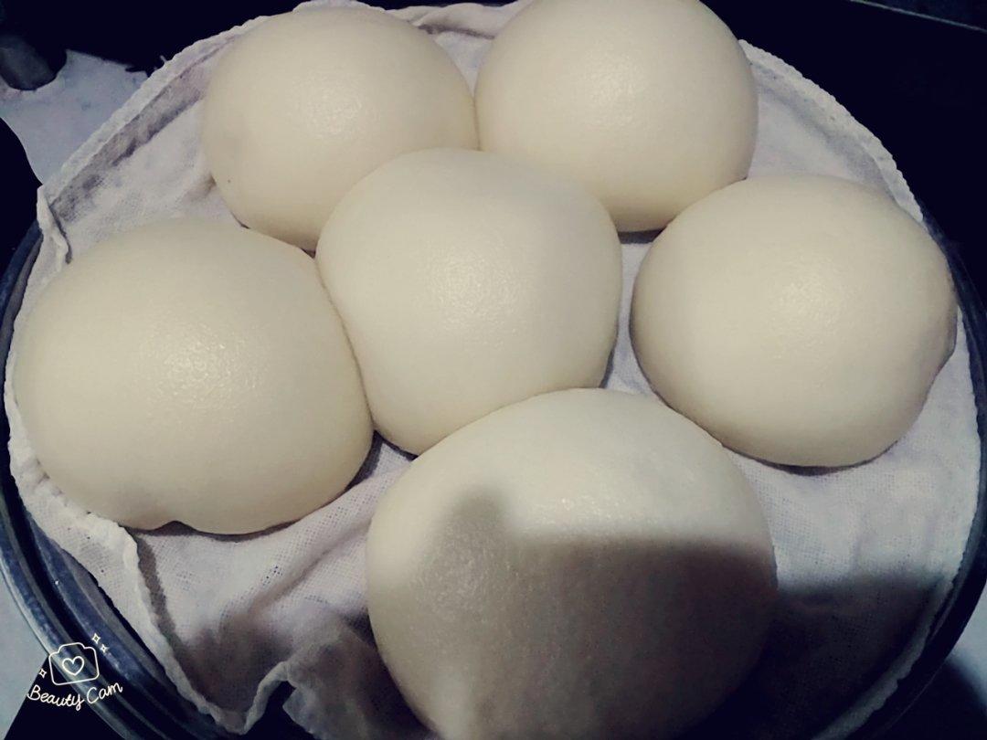 纯手工奶香馒头【无泡打粉，无添加】