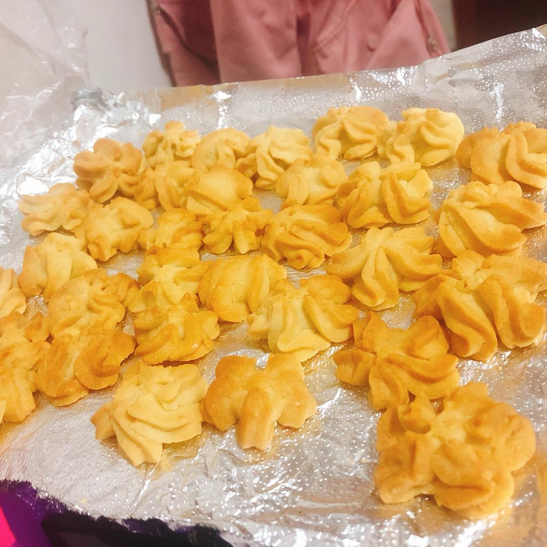 零失败花纹超级立体的黄油曲奇