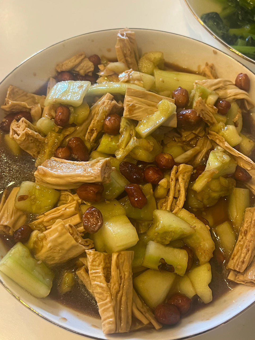 分三步99%还原菜市场凉拌菜-拍黄瓜/拌黄瓜/拌腐竹