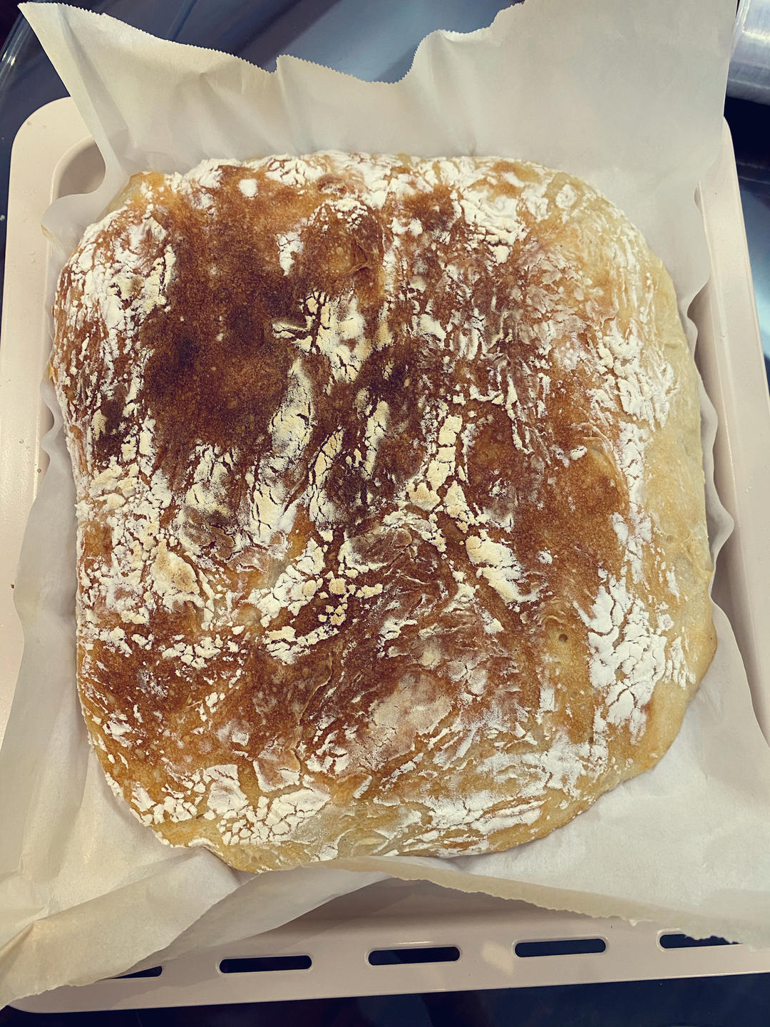 完全不用揉的面包，对，完全不用揉！ | Ciabatta