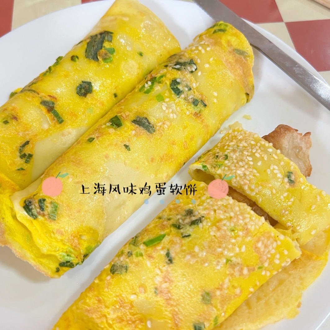 超软筋道的鸡蛋软饼