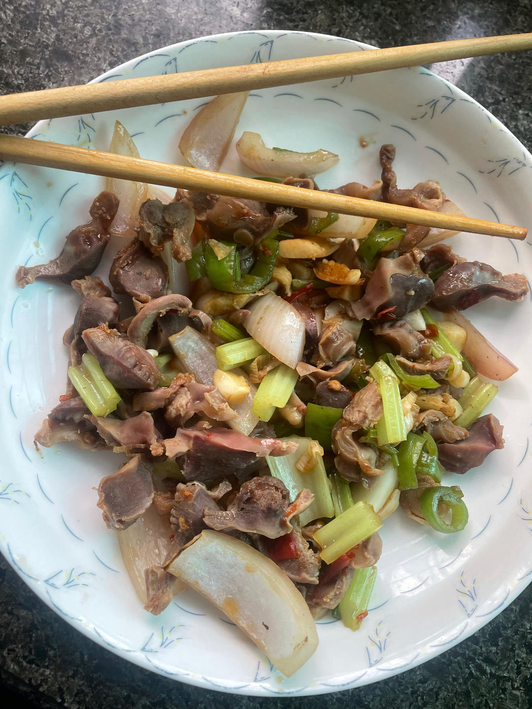 湖南口味香辣鸡胗