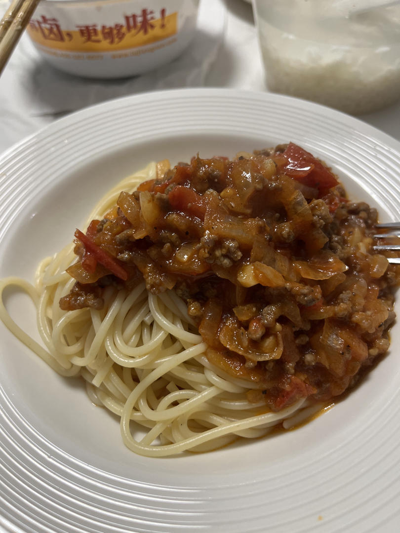 番茄肉酱意面