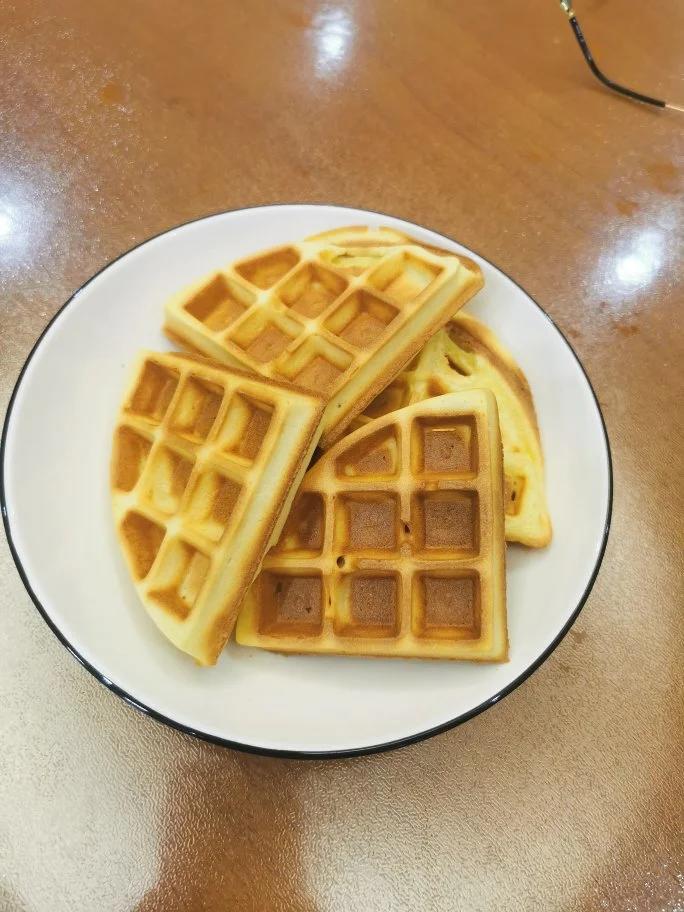 无泡打粉华夫饼(早餐机版)