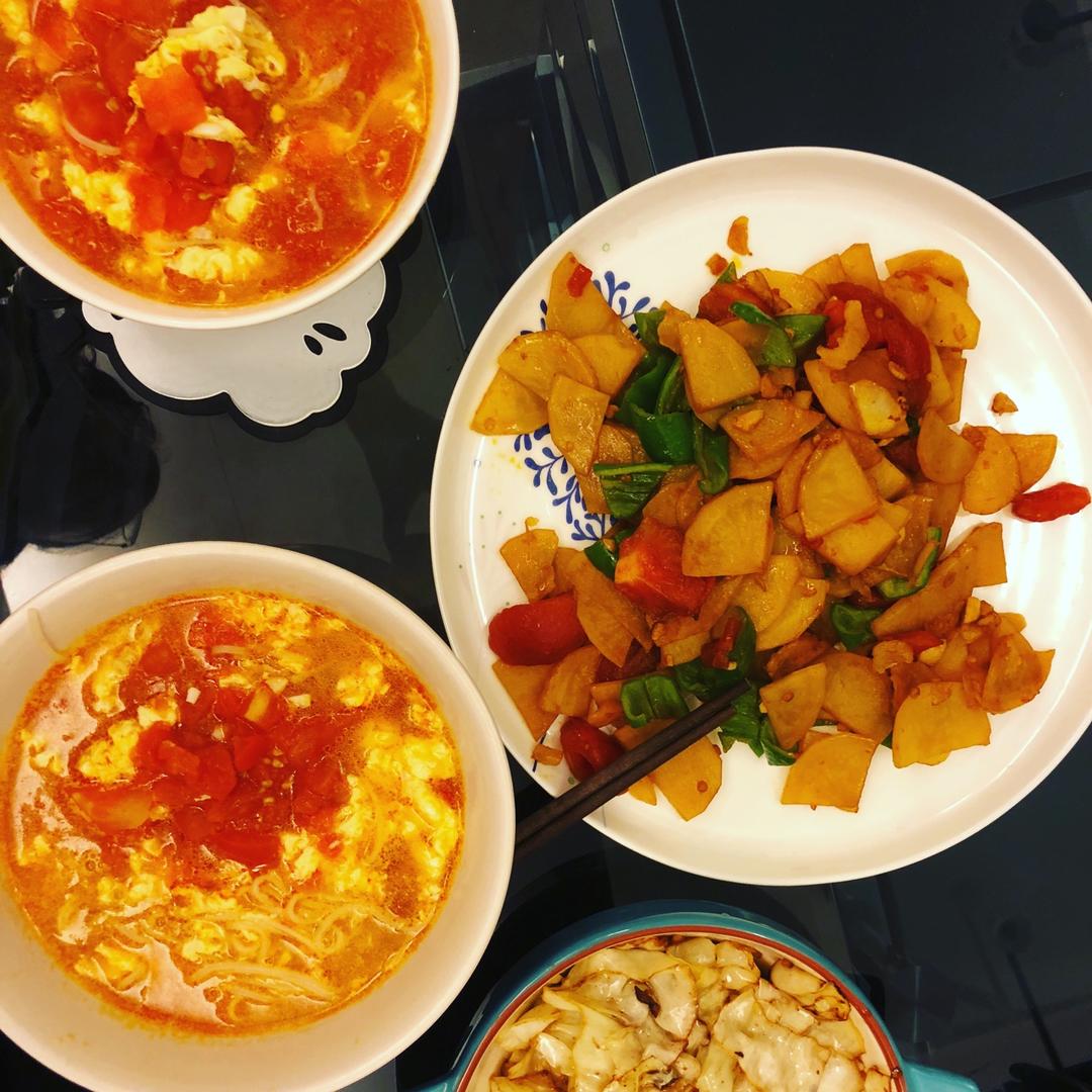 简单早餐-疙瘩汤