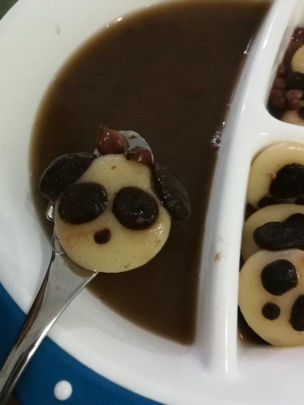 熊猫红豆汤圆