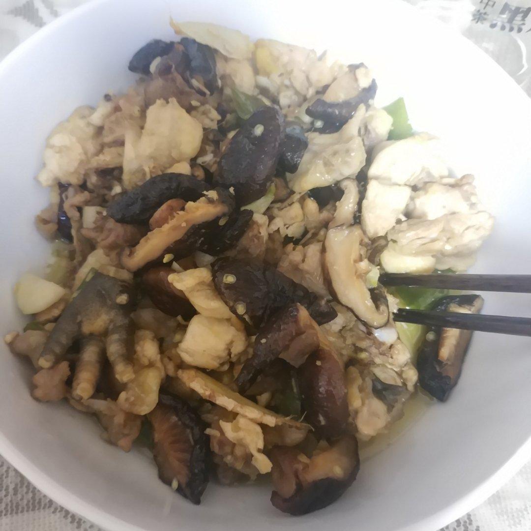 香菇炒鸡