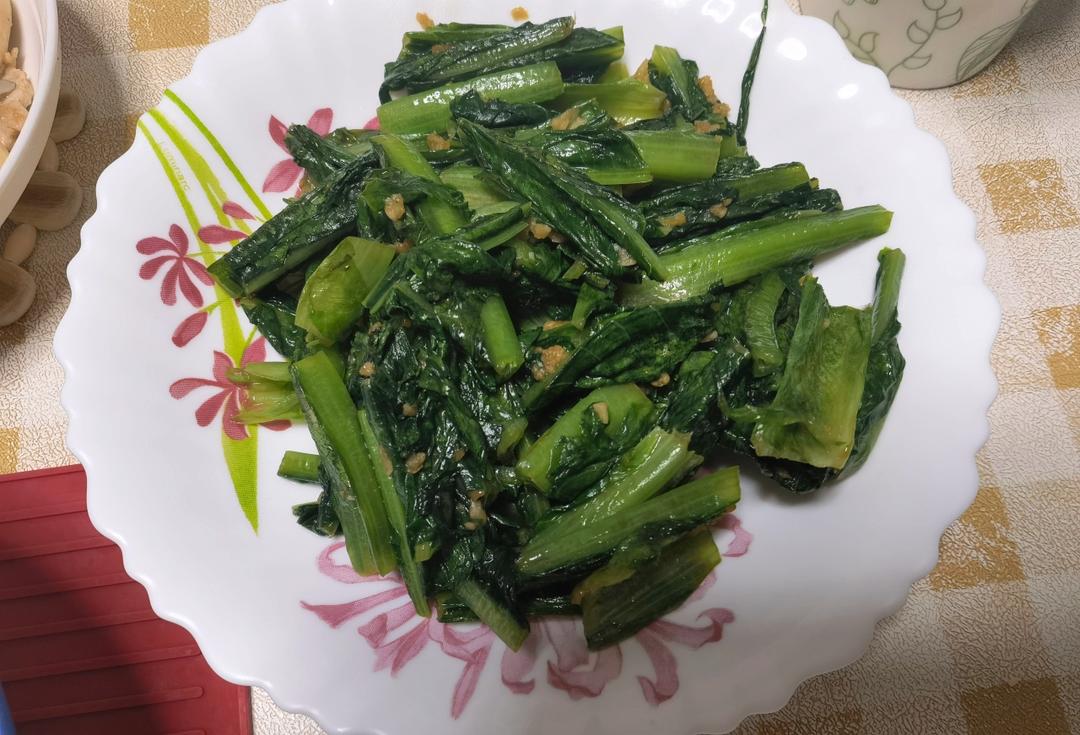蒜蓉油麦菜（蚝油）