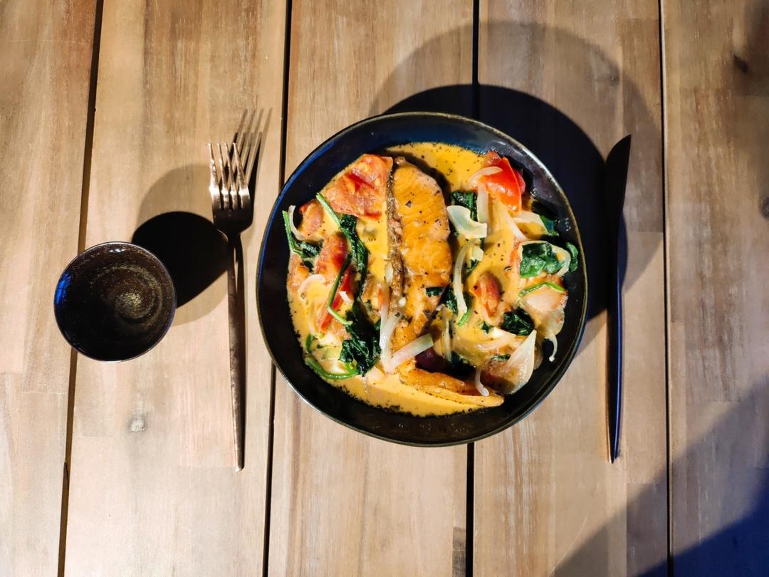 一看就会❤️托斯卡纳三文鱼