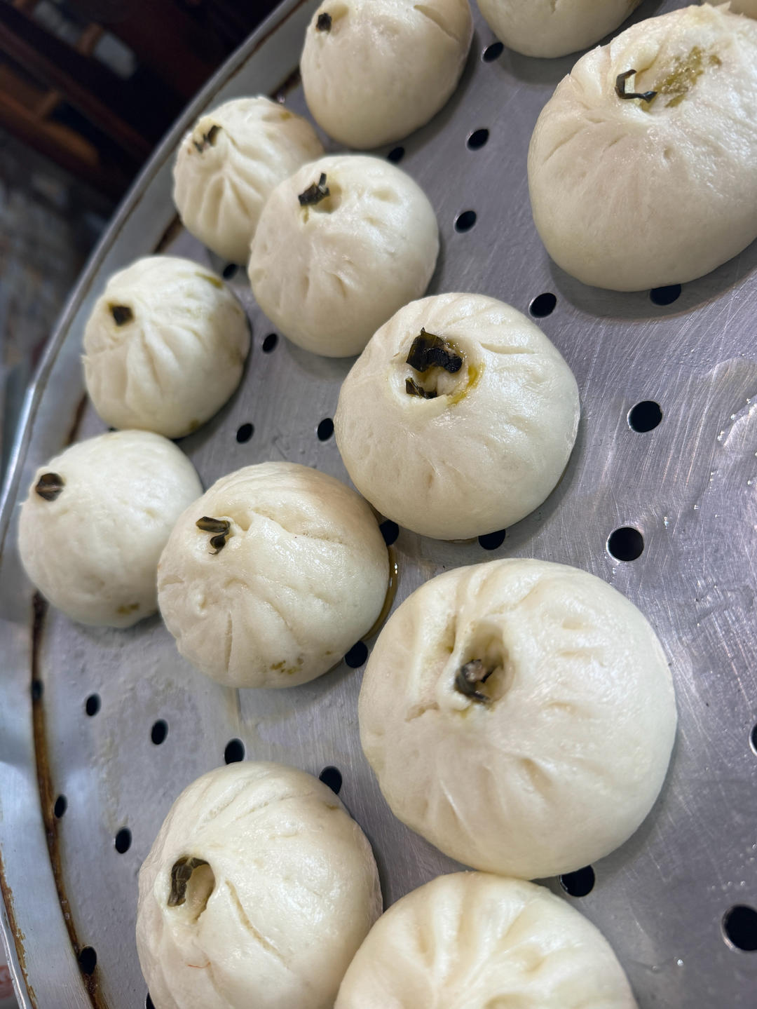 好吃的四季豆包子