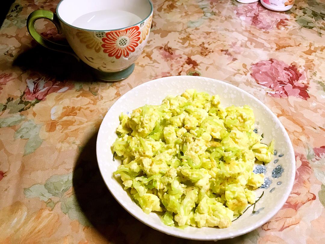 懒人快手菜之鸡蛋炒黄瓜