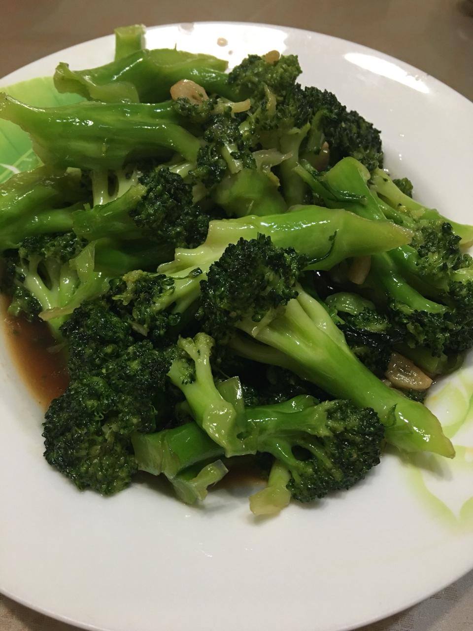 蚝油蒜蓉西兰花