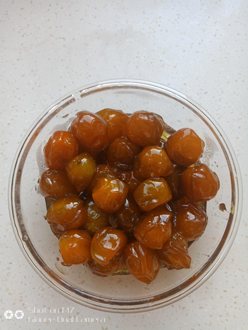 美味的冰糖金桔蜜饯（止咳，化痰，老少皆宜）
