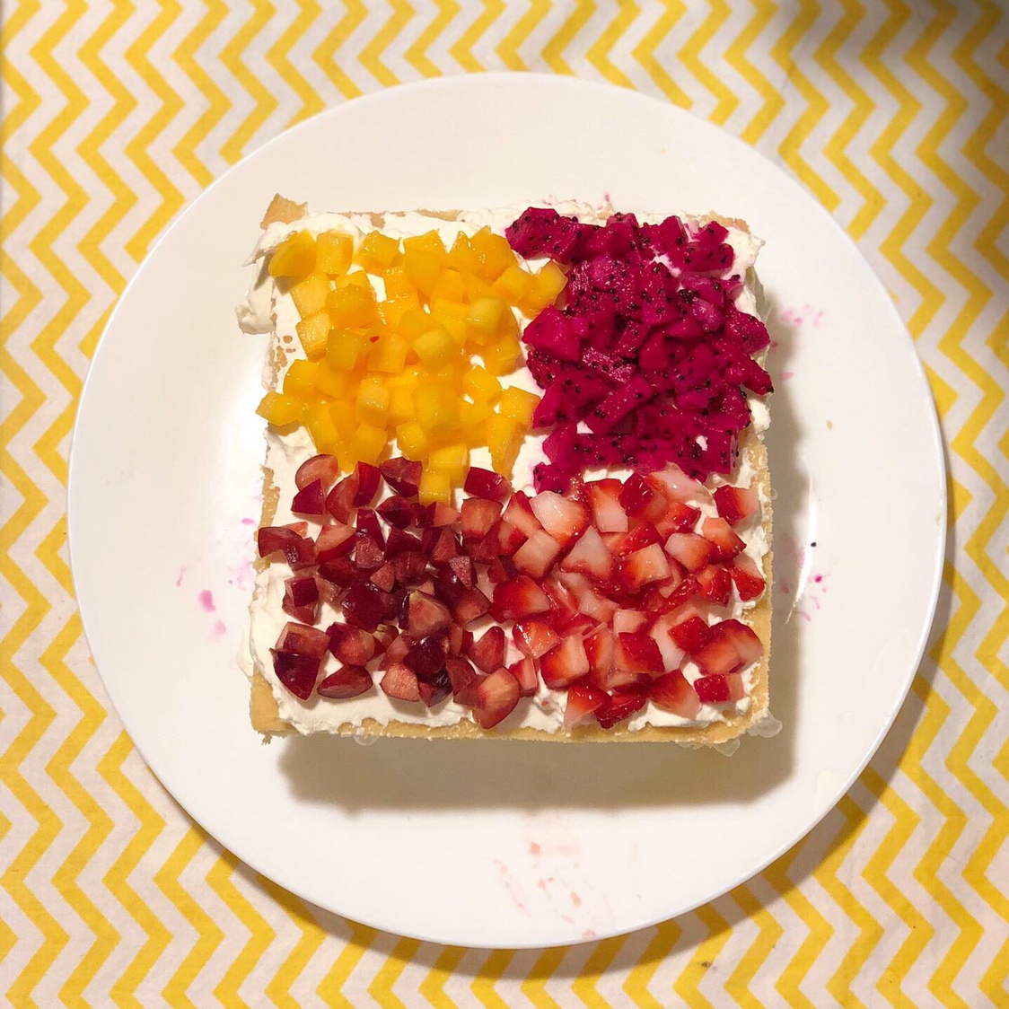 水果 裱花蛋糕