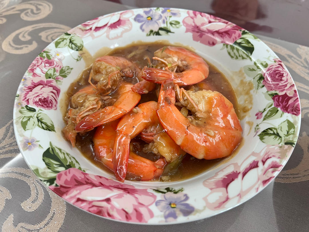 十分钟做好吃的红烧大虾