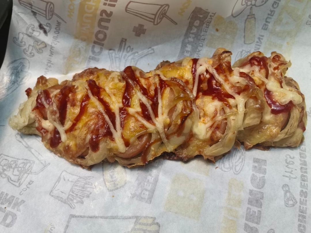 不早起不费妈的小学生早餐：手抓饼火腿酥