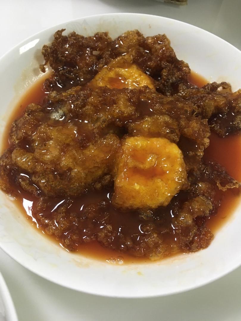 糖醋炸蛋
