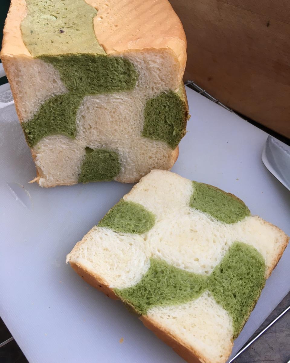 蝴蝶双色吐司