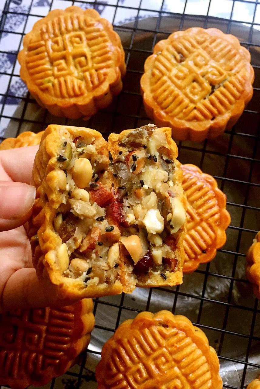 阳阳-巫做的豪华版五仁月饼馅