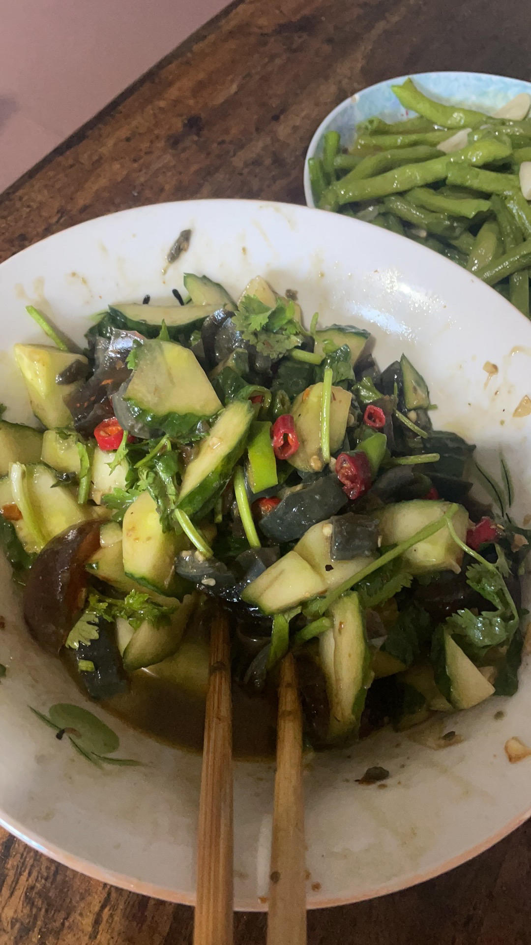 夏日开胃小凉菜“皮蛋拌黄瓜🥒”开胃减脂