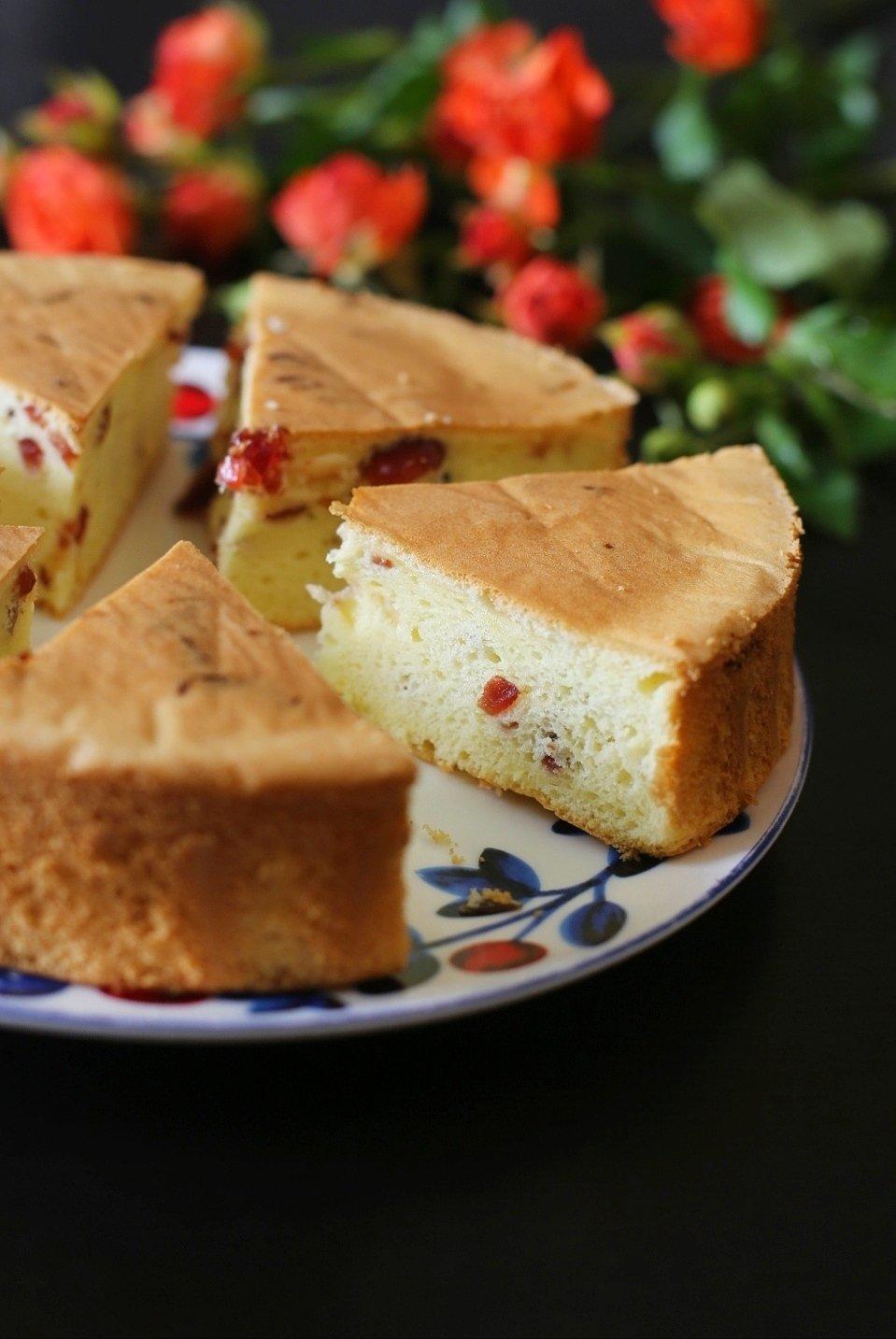 蔓越莓奶油戚风