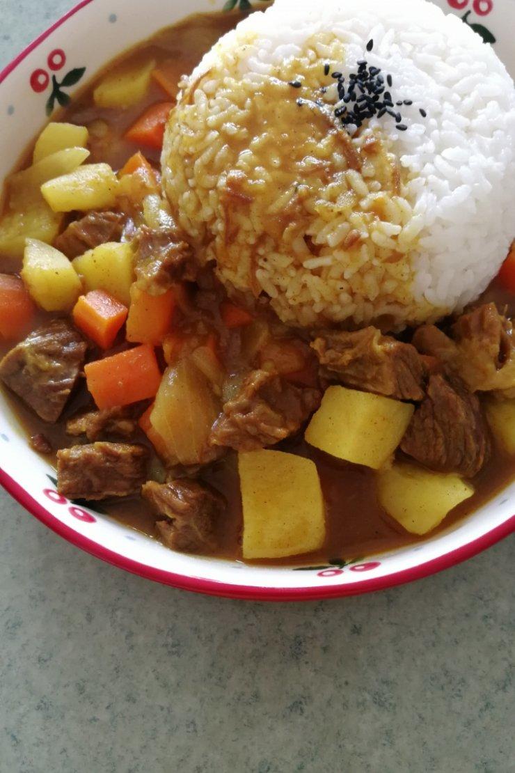堂妈教你做咖喱牛肉饭