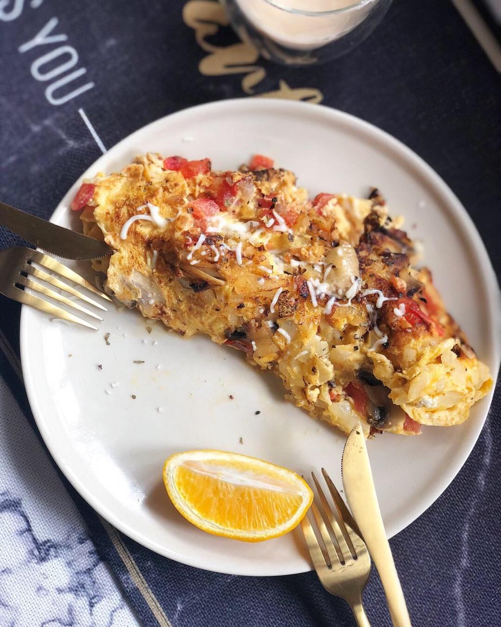 Omelet Pizza （蛋饼匹萨）