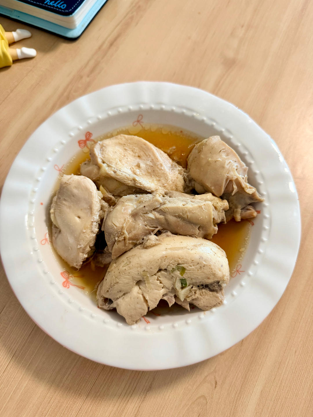 懒人包鲜嫩白切鸡三黄鸡