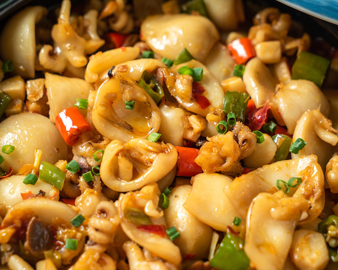 干饭人觉醒！“酸辣墨鱼仔”，连吃3碗饭！