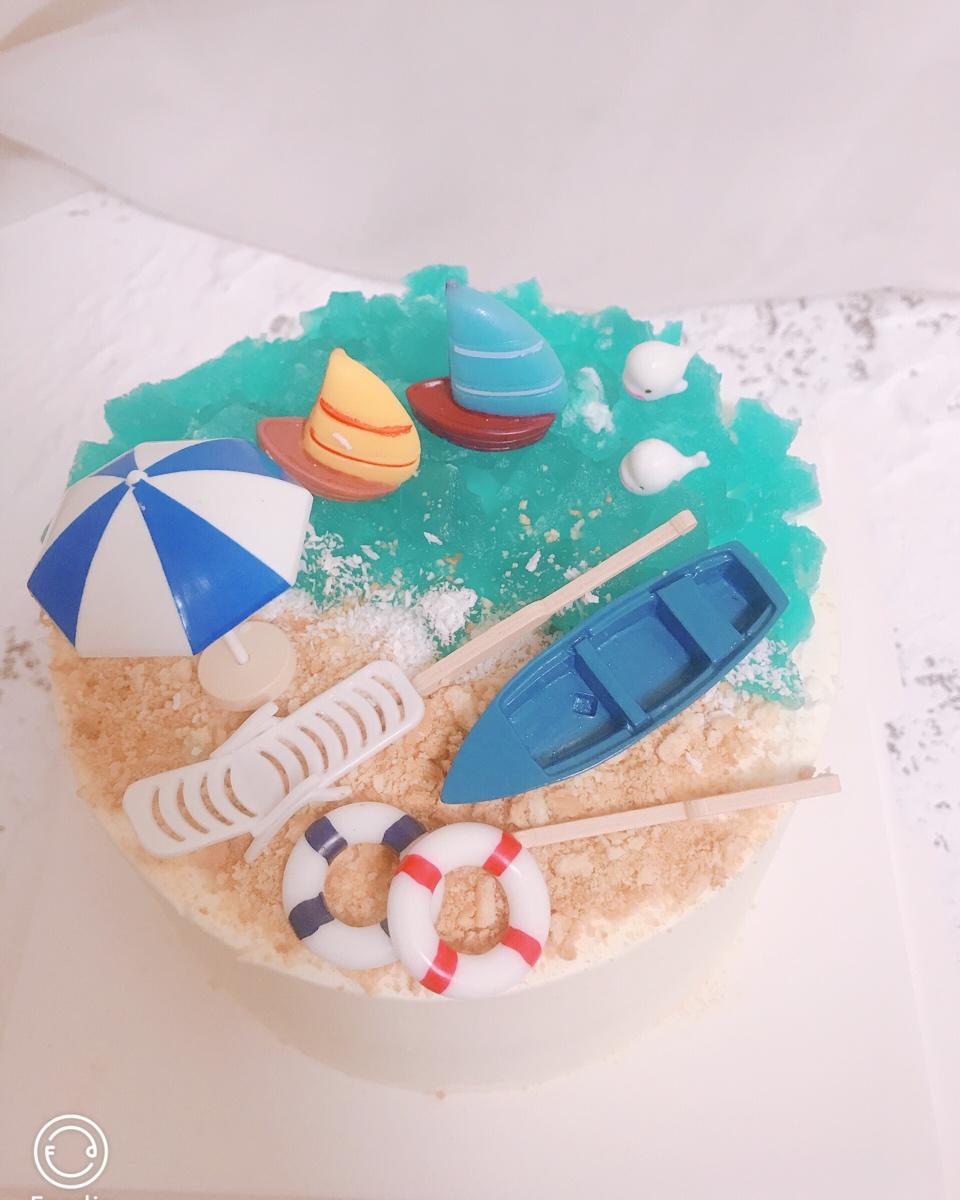 海洋酸奶慕斯蛋糕