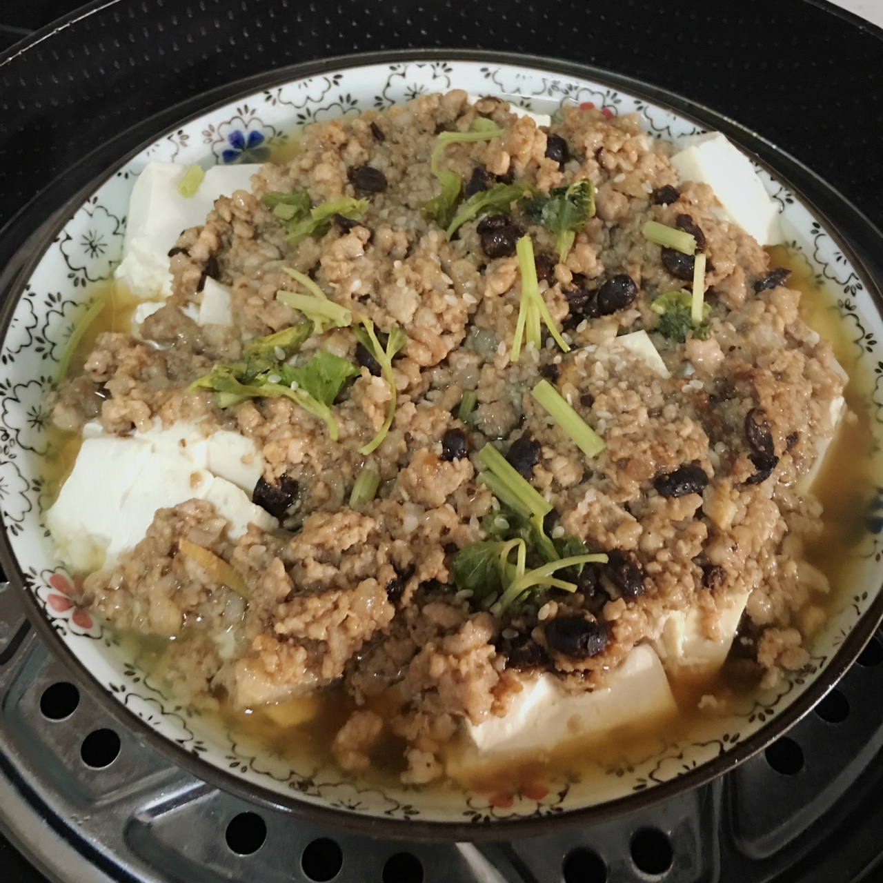 肉末蒸豆腐
