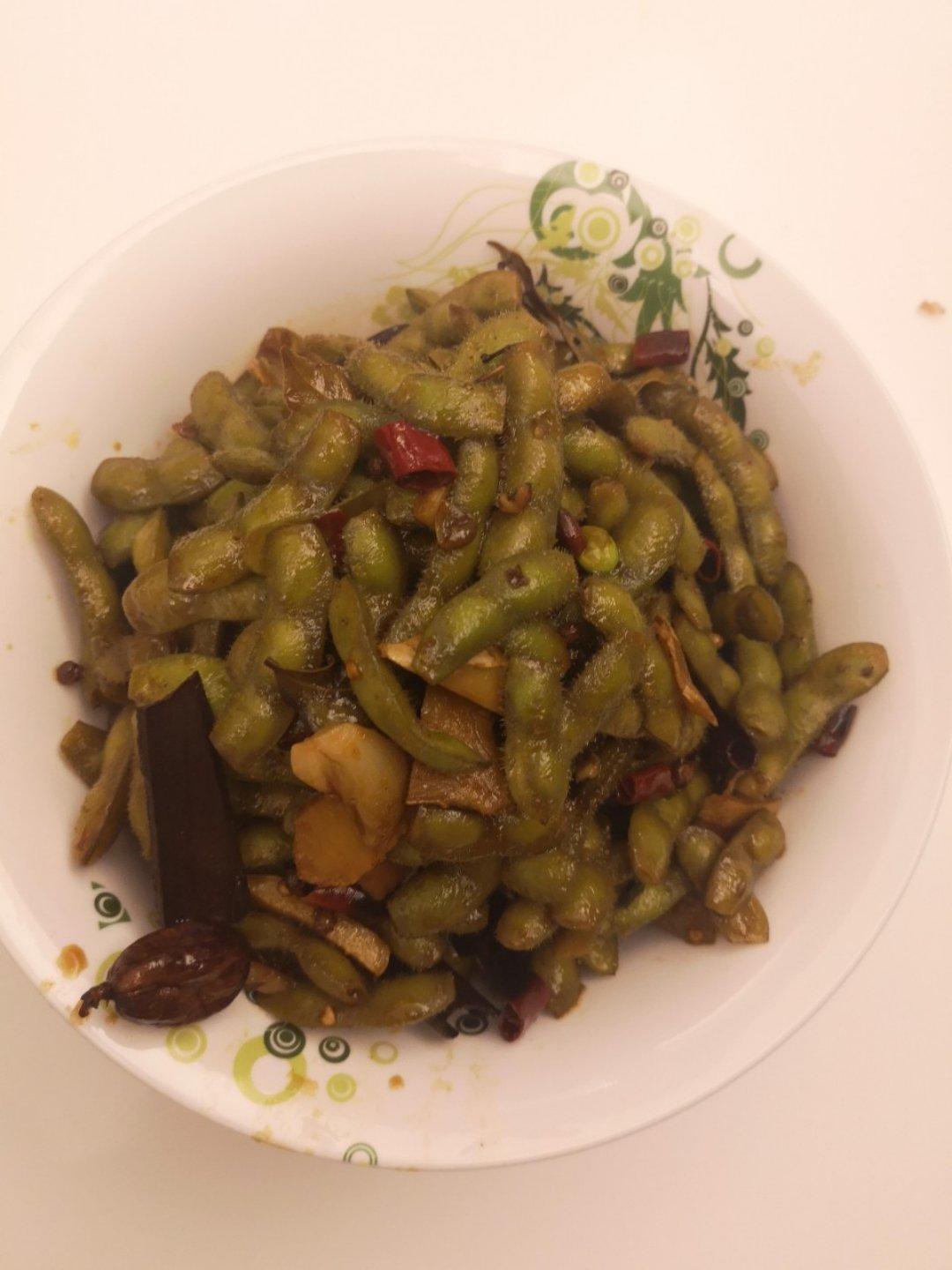 卤味毛豆