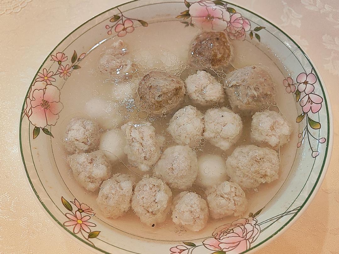 清蒸山药肉丸（宝宝辅食）