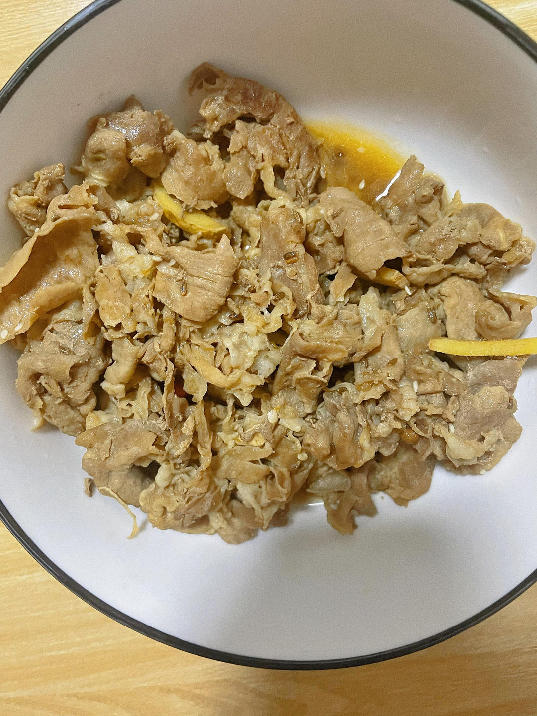 葱爆孜然羊肉卷