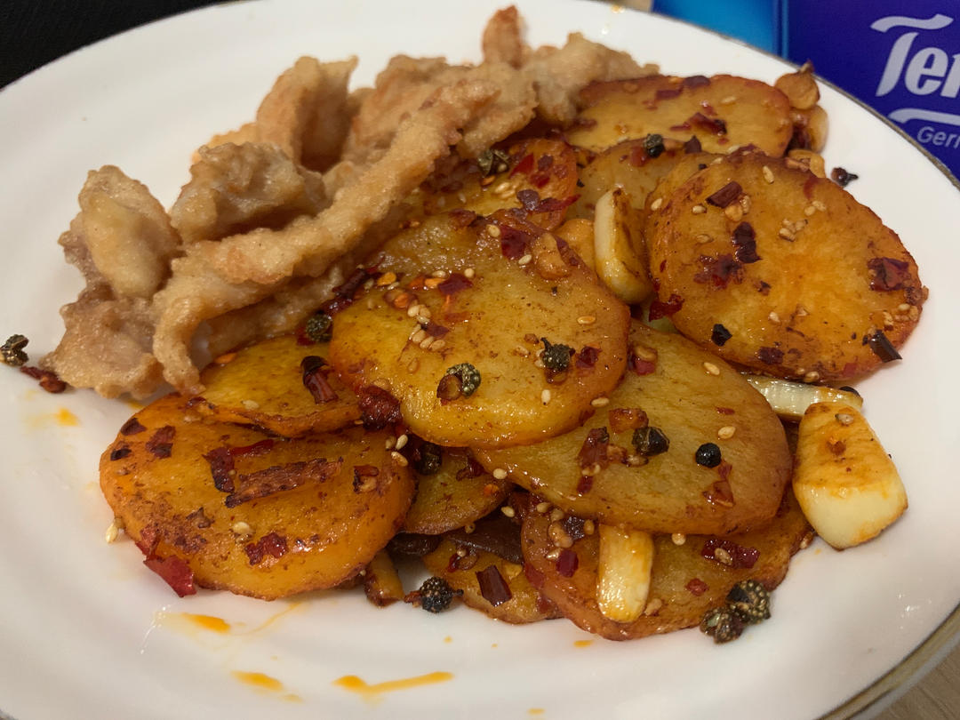 干锅土豆片