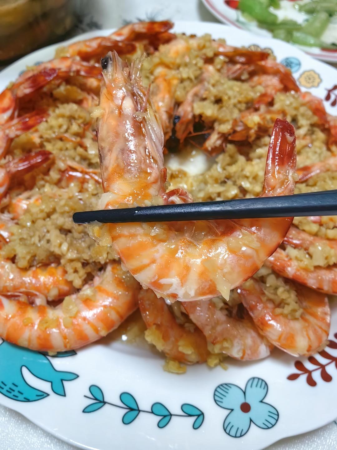 蒜蓉烤大虾