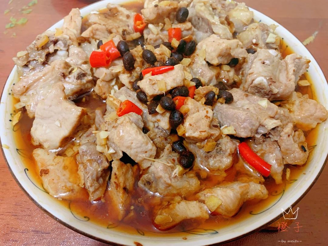 豆豉蒸排骨