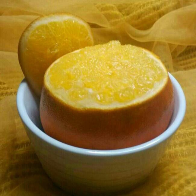 盐蒸橙子的做法