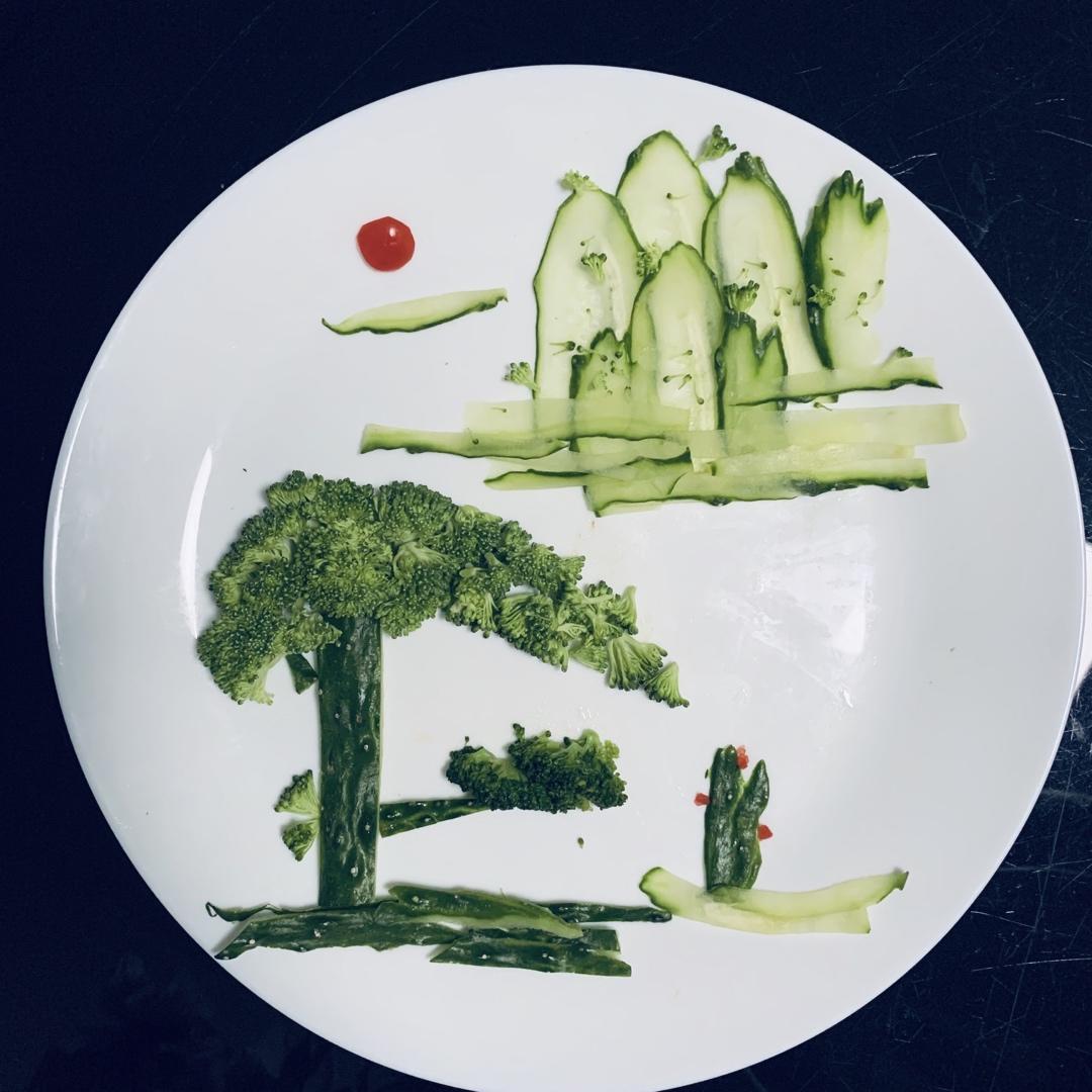我的餐盘画系列