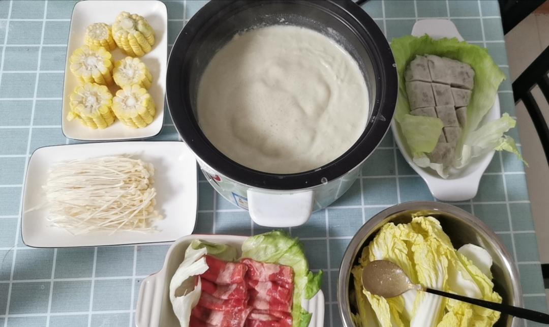 健康美味•豆浆火锅