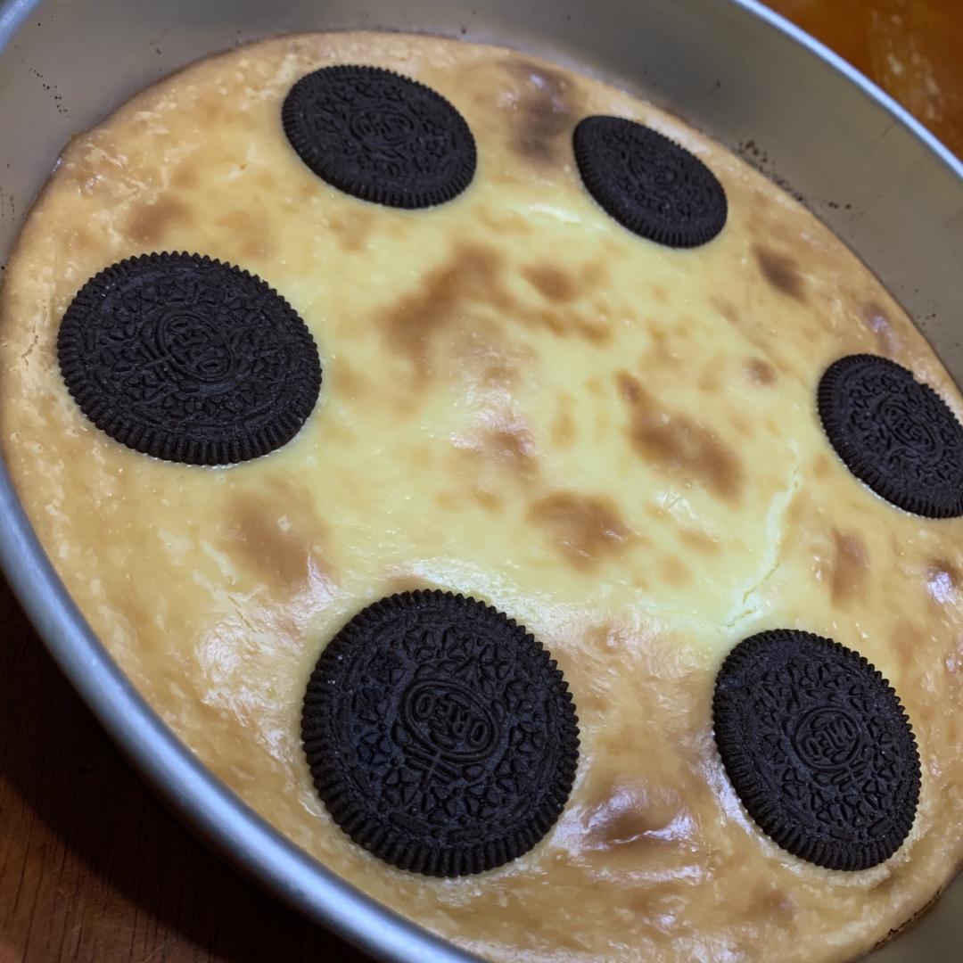 ㊙️免打发零难度‼️入口即化的奥利奥芝士蛋糕