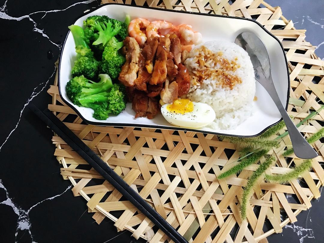 【照烧鸡腿饭】