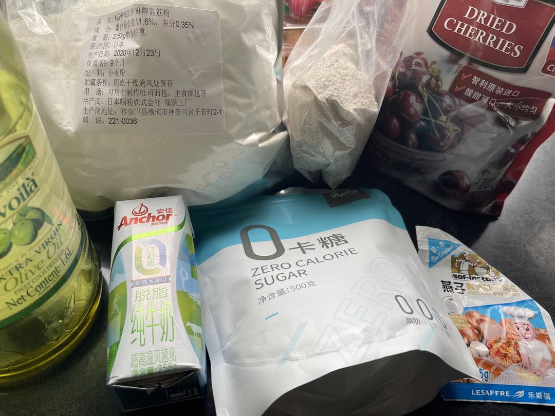 纯奶手撕吐司的做法 步骤1